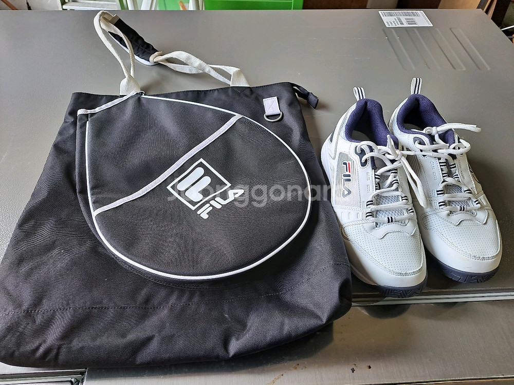 휠라 테니스화 스트로크2 + 테니스가방--0