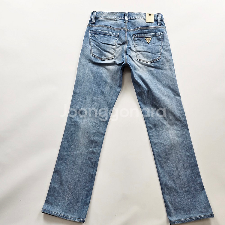 게스 청바지 스판 연청 데님 사이즈30 R2908--0