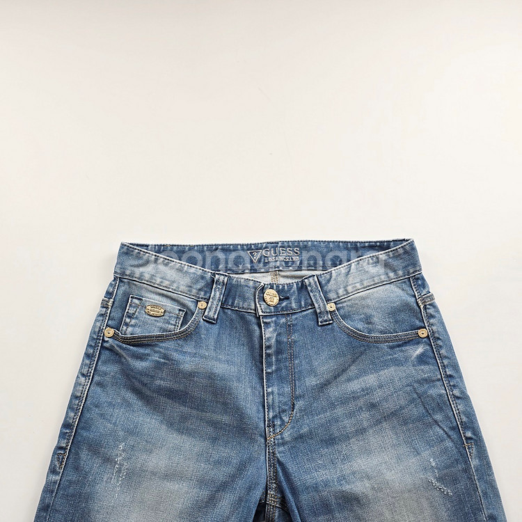 게스 청바지 스판 연청 데님 사이즈30 R2908--2