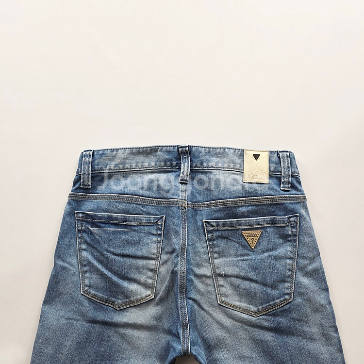 게스 청바지 스판 연청 데님 사이즈30 R2908--3