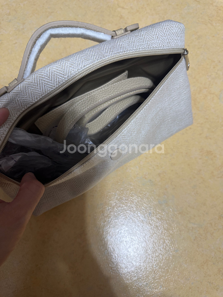 봉긋 치아바타백 베이지--2