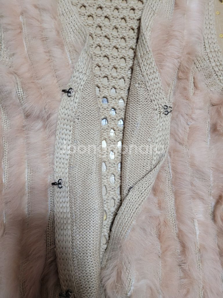 스파오극세사수면원피스 니트조끼밸리걸--3