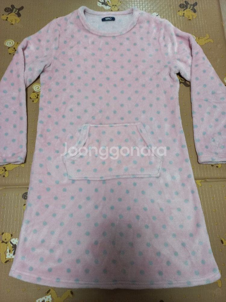 스파오극세사수면원피스 니트조끼밸리걸--4