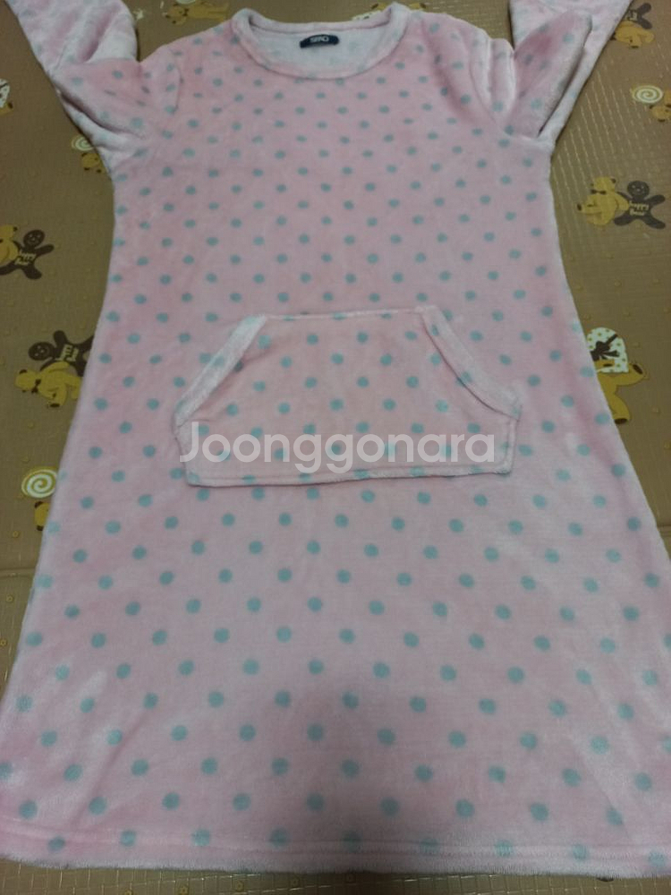 스파오극세사수면원피스 니트조끼밸리걸--9