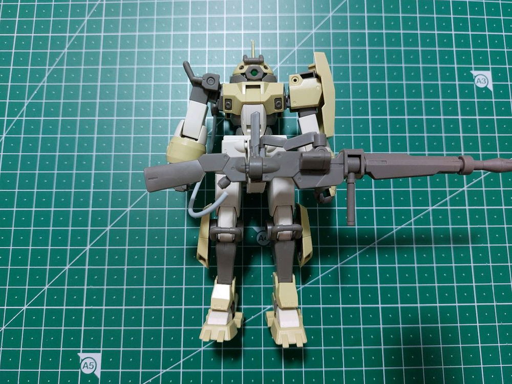 HG 건담 르브리스 발골+츄츄 데미트레이너 조립품 이미지