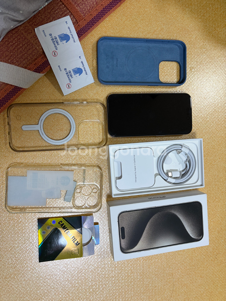 아이폰15 프로 256 티타늄 네츄얼--0