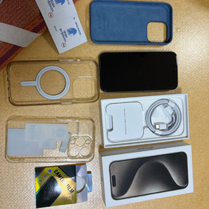 아이폰15 프로 256 티타늄 네츄얼