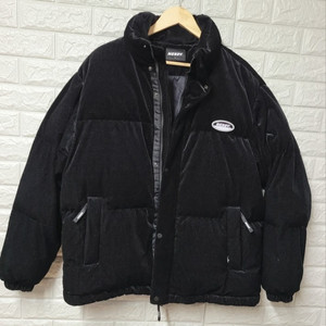 널디 코듀로이 덕다운 숏패딩