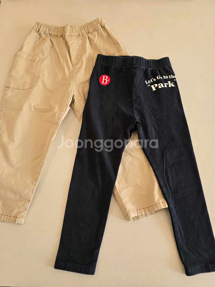 베베드피노 봄팬츠 120 2벌일괄--0