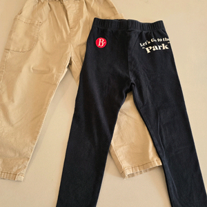 베베드피노 봄팬츠 120 2벌일괄