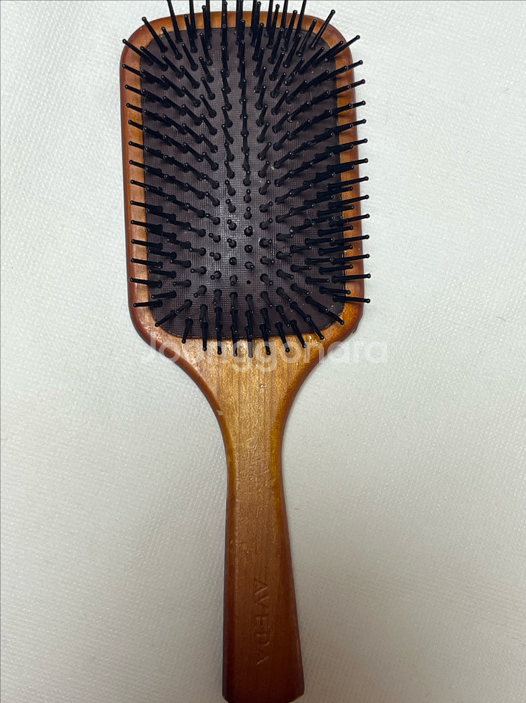 아베다 우든 패들 브러쉬 사용감 있음--0