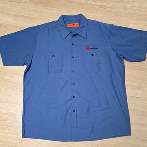 레드캡 USA 반팔 워크셔츠 오버핏 XXL