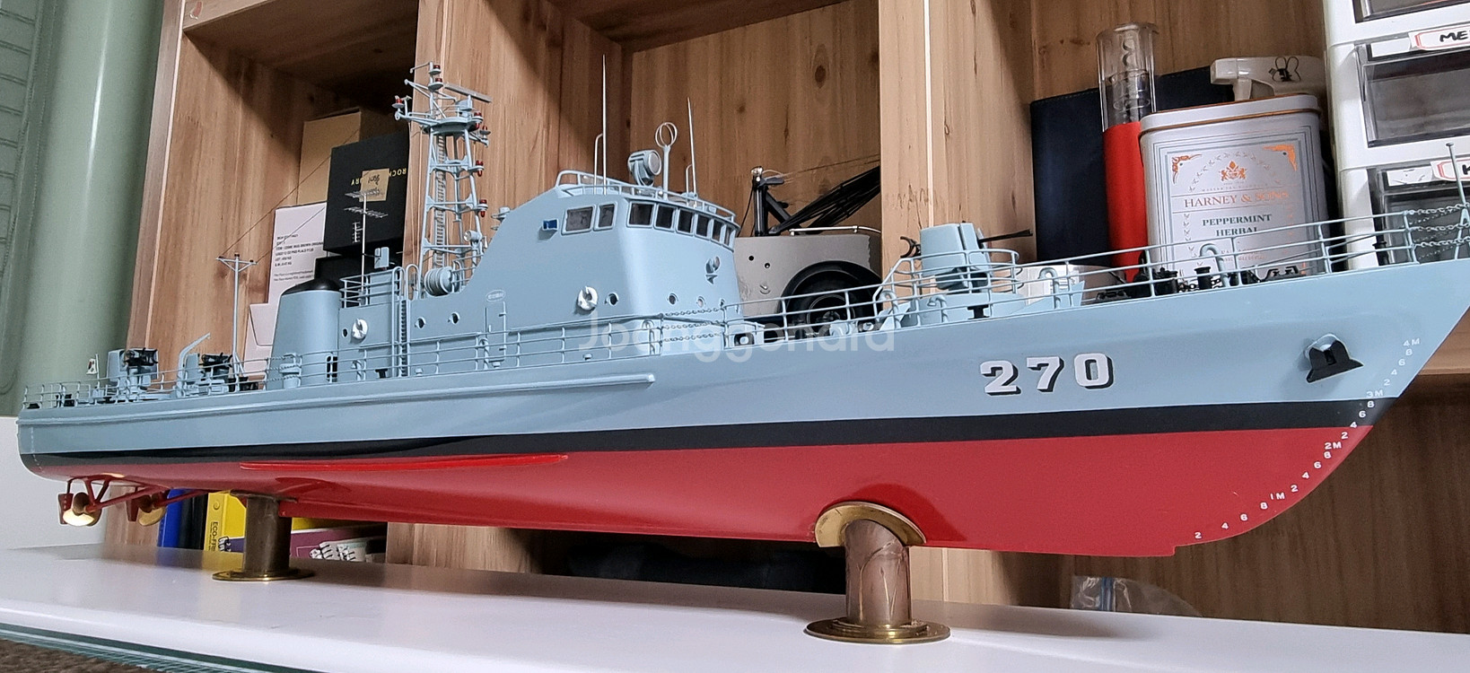 1:60 해군고속정 모형 80cm--3