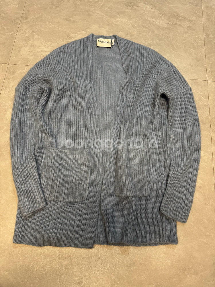 85 에센셜 모헤어 니트 가디건--0