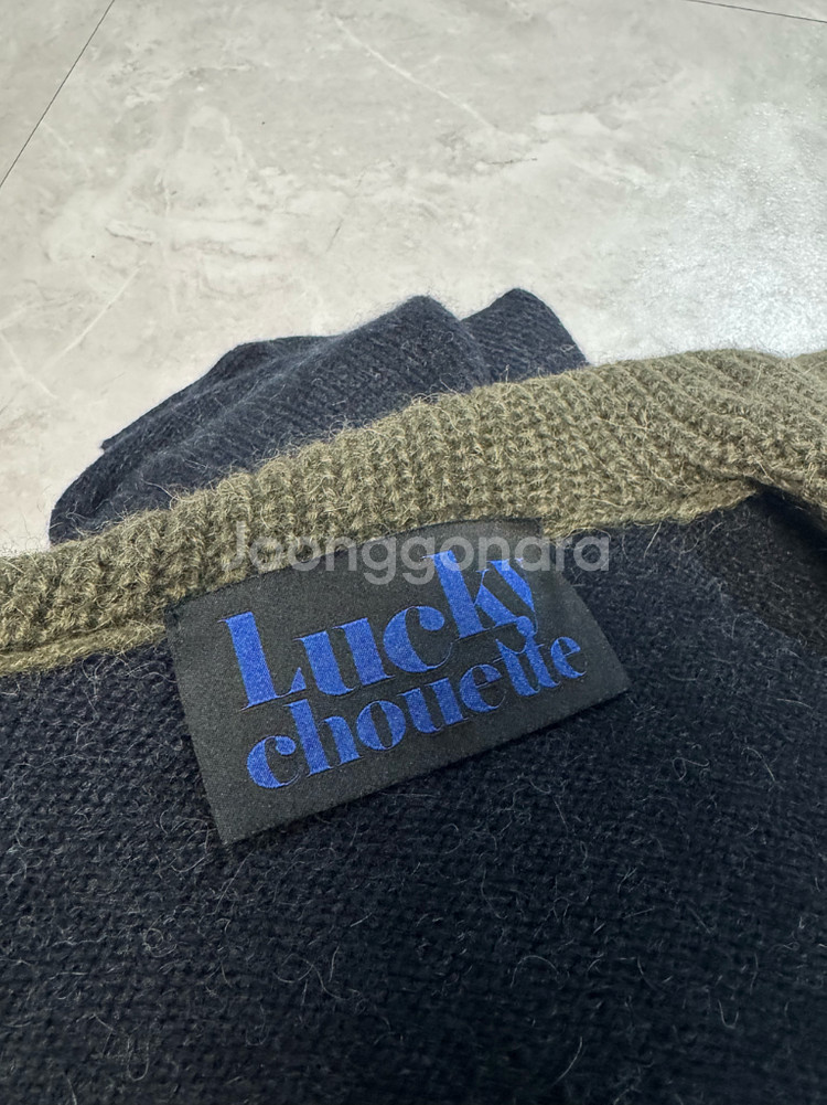 F 럭키슈에뜨 니트 원피스--3