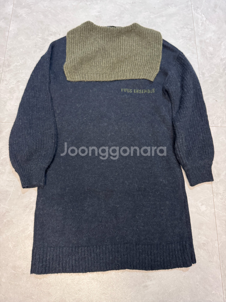 F 럭키슈에뜨 니트 원피스--1