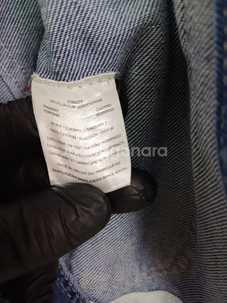 남여공용 디키즈 미주판 데님 멜빵바지(새상품급.30-3--4