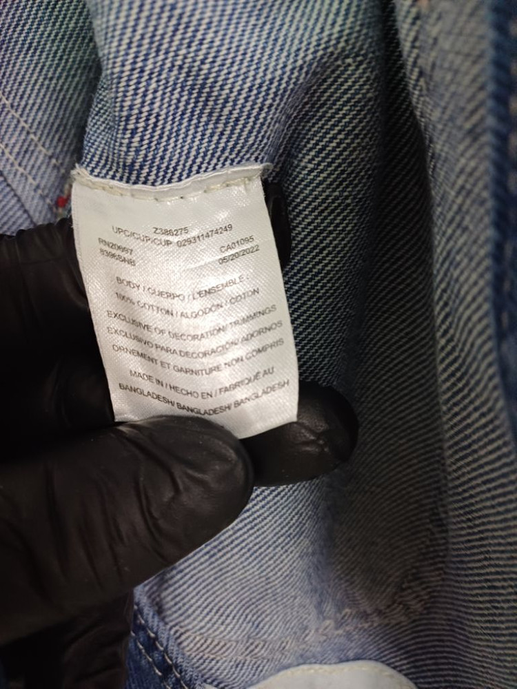 남여공용 디키즈 미주판 데님 멜빵바지(새상품급.30-3--4