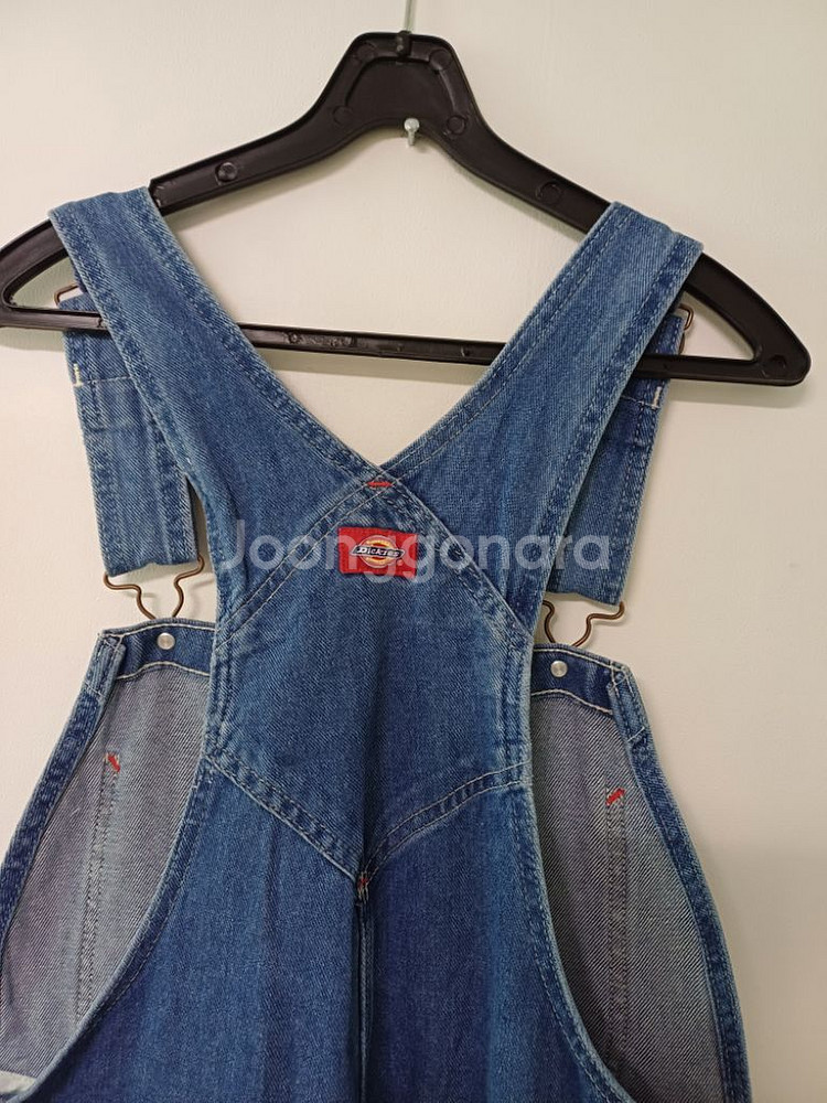 남여공용 디키즈 미주판 데님 멜빵바지(새상품급.30-3--6