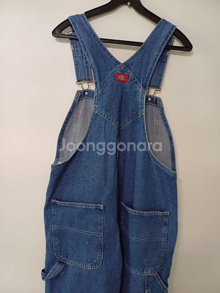 남여공용 디키즈 미주판 데님 멜빵바지(새상품급.30-3--7