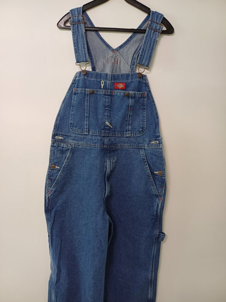 남여공용 디키즈 미주판 데님 멜빵바지(새상품급.30-3--9
