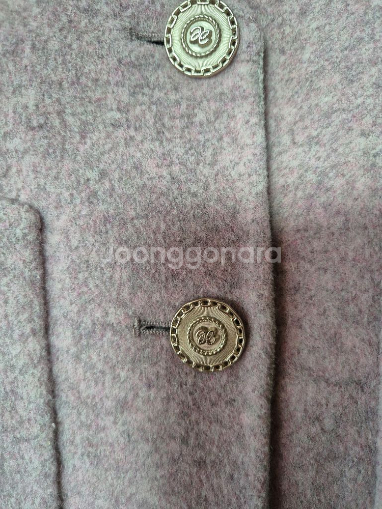 레노마 파리 핸드메이드 핑크 크롭자켓--8