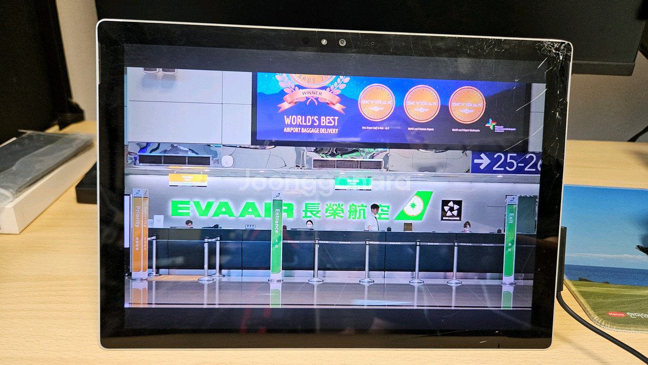 서피스 프로4 4GB 128GB 키보드, 충전기 포함--3