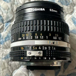 니콘 50mm f1.4 렌즈