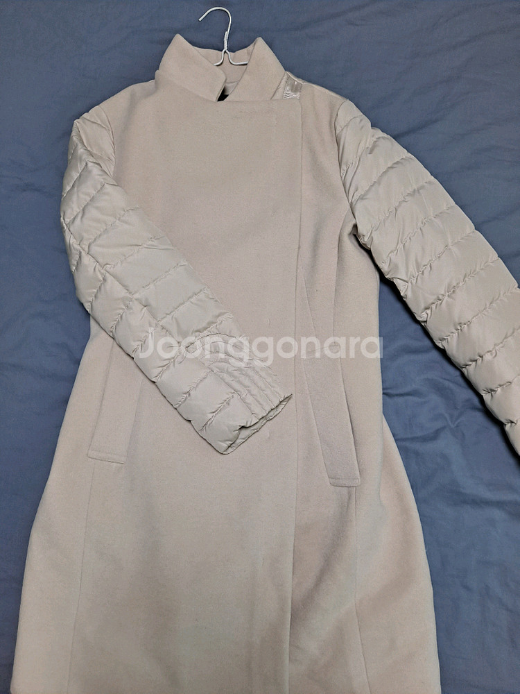 잇미샤 울 캐시미어 덕다운 경량 패딩 코트 (여성55/85-160)--0