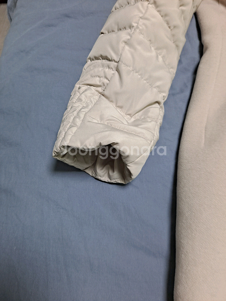 잇미샤 울 캐시미어 덕다운 경량 패딩 코트 (여성55/85-160)--6