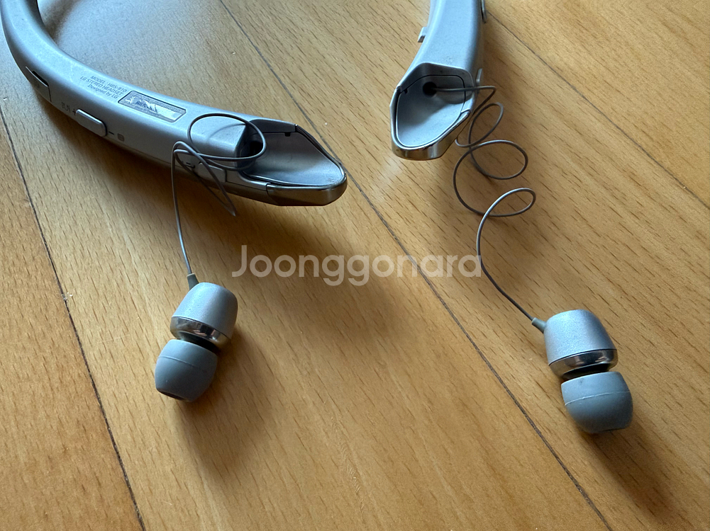 LG 엘지 톤플러스 넥밴드 블루투스 이어폰 HBS 910 헤드셋 라이더 기사님 사진참고테스팅완료이어 고무등 짱짱사용--6
