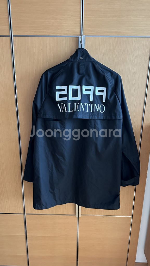 발렌티노 VALENTINO 아노락 후드 사파리 야상 바--3