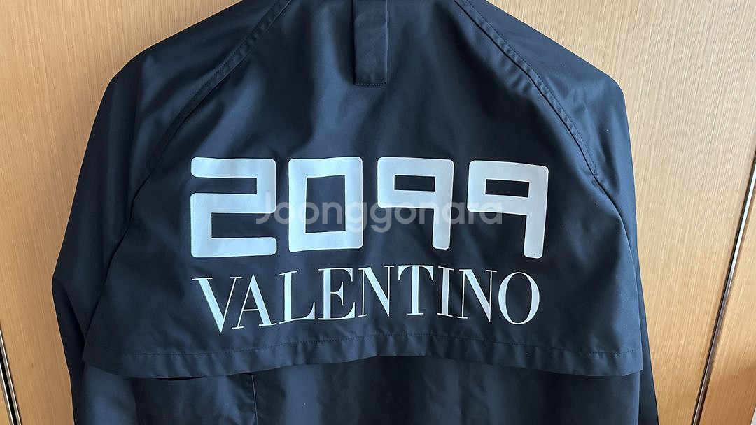 발렌티노 VALENTINO 아노락 후드 사파리 야상 바--4