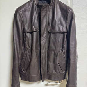 아르마니 익스체인지 버팔로 가죽 자켓 M