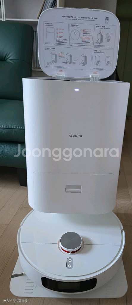 올인원 스테이션 로봇청소기--0