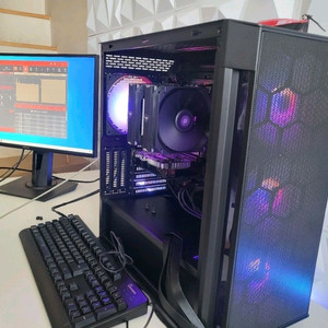 5800X3D 32GB램 4060ti 8gb ssd 1TB 게이밍 PC