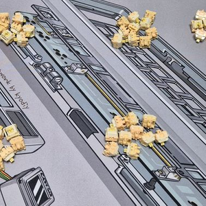 HMX치즈 키보드 스위치 90개