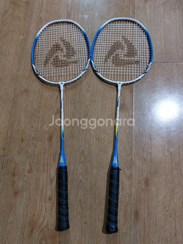 배드민턴 라켓 2개 세트--0