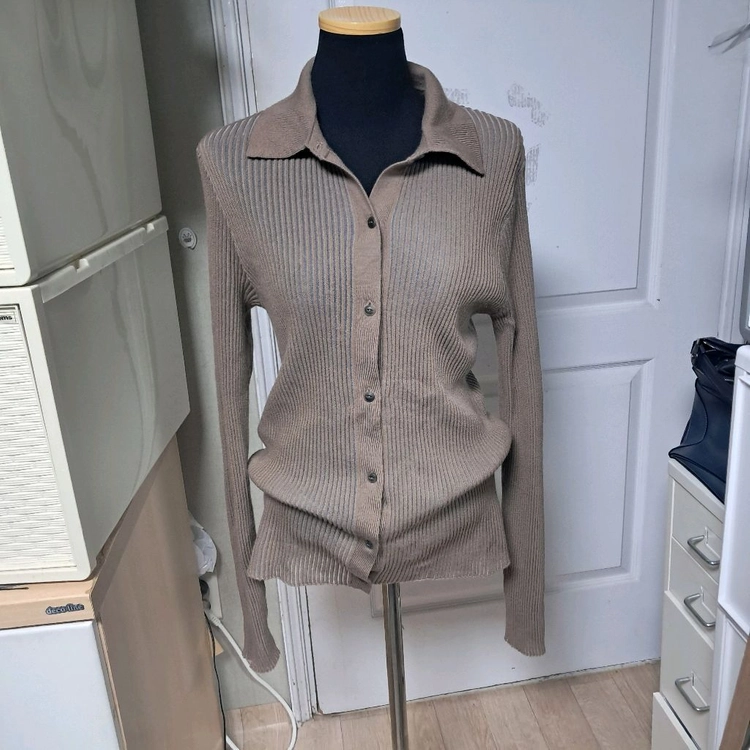 Rag & Bone 랙앤본 골지 니트 가디건 XL 약66~77 이미지