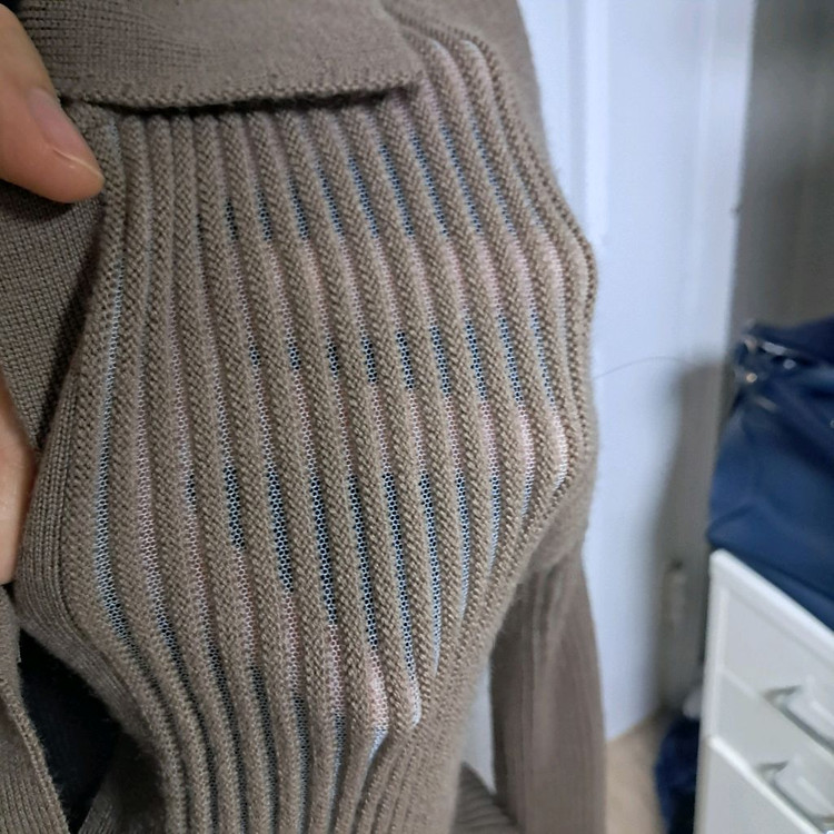 Rag & Bone 랙앤본 골지 니트 가디건 XL 약66~77--5