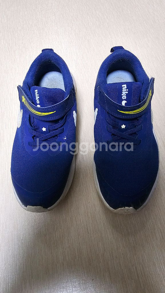 나이키 키즈 운동화 파랑 210--0