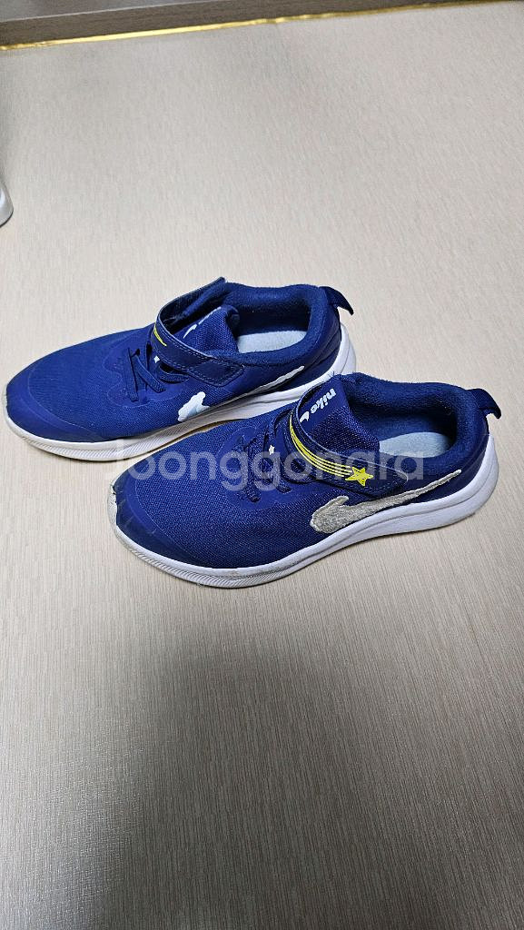 나이키 키즈 운동화 파랑 210--1