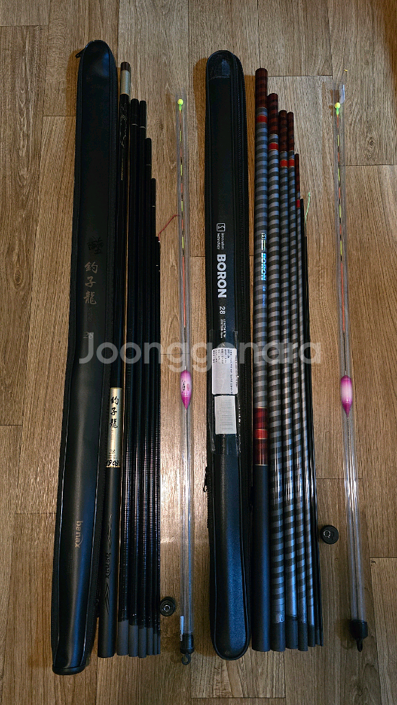 낚시대 세트 설화수 바낙스 조자룡 어분 글루텐 내림대--1