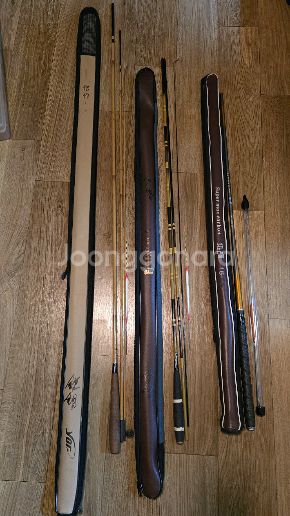 낚시대 세트 설화수 바낙스 조자룡 어분 글루텐 내림대--3