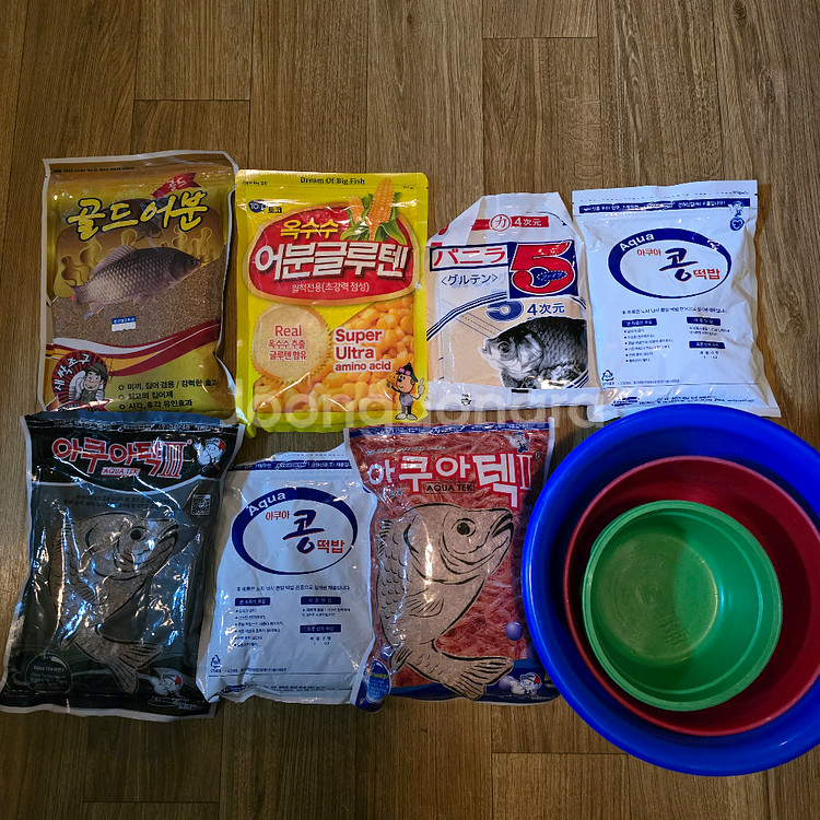 낚시대 세트 설화수 바낙스 조자룡 어분 글루텐 내림대--6