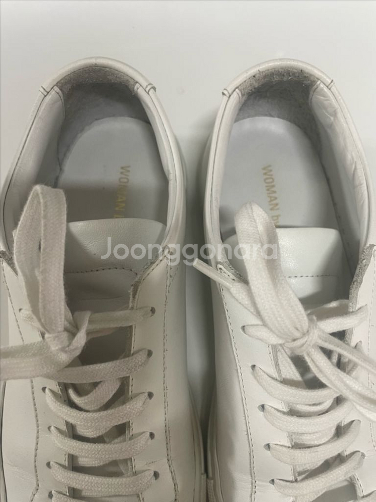 커먼프로젝트 아킬레스 로우 화이트 우먼스 36사이즈--2