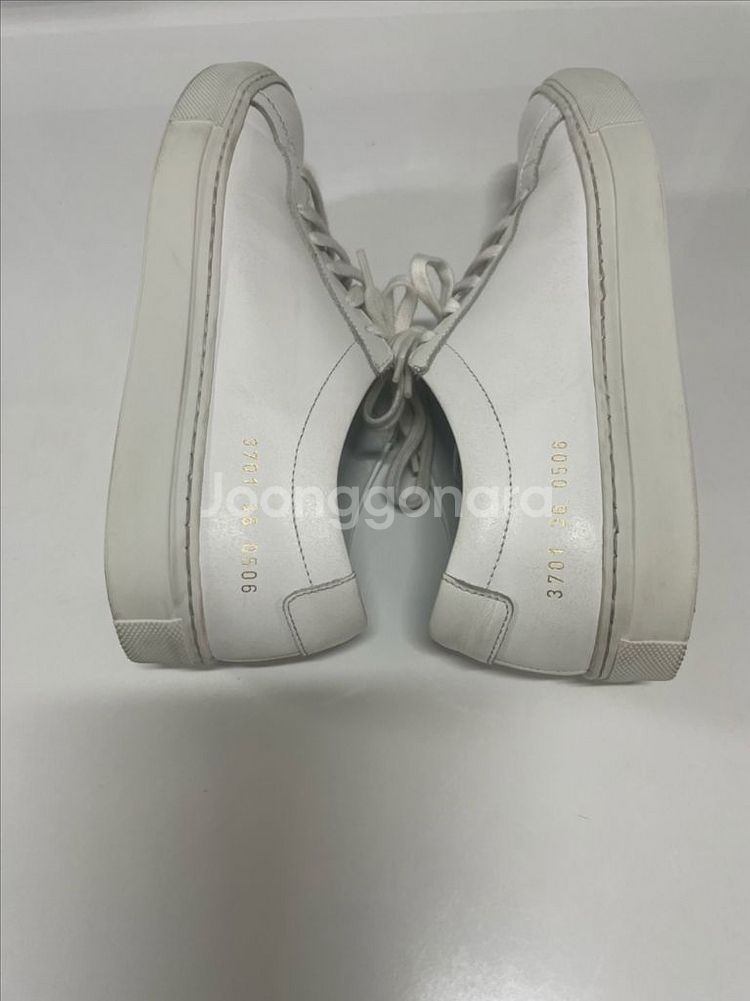 커먼프로젝트 아킬레스 로우 화이트 우먼스 36사이즈--4