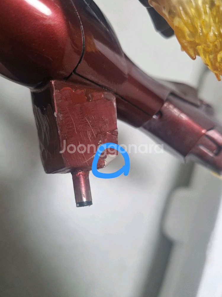 사이드쇼 아이언맨 마크7 1/4 스테츄--2