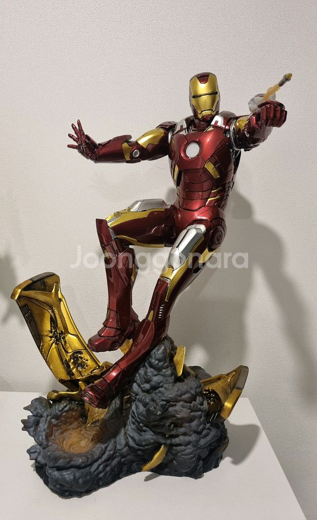 사이드쇼 아이언맨 마크7 1/4 스테츄--1