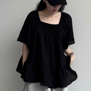 (새상품) 모네 스퀘어 블라우스